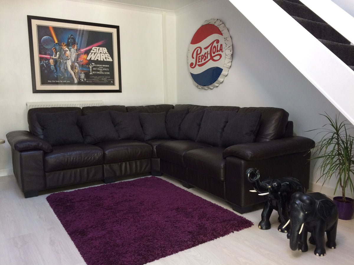 Original Vintage Star Wars Quad British Film Movie Poster Tom Chantrell