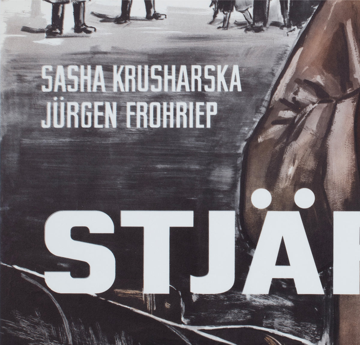Stars 1960 Swedish Film Poster - detail