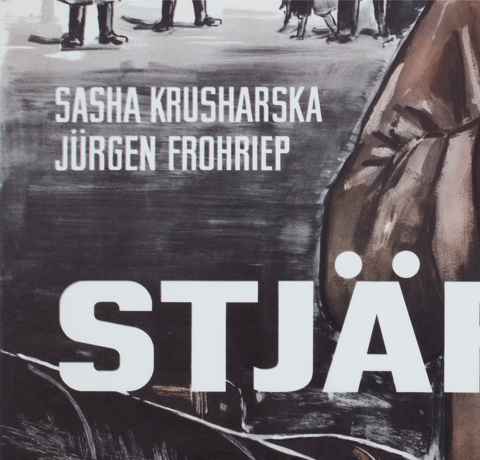 Stars 1960 Swedish Film Poster - detail