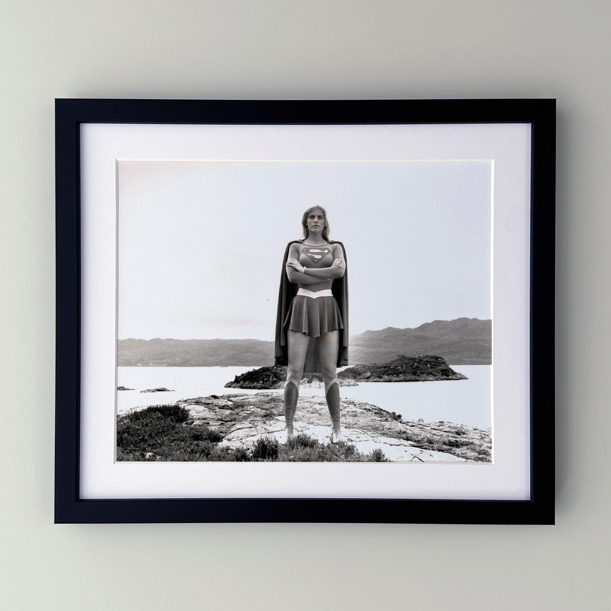 Supergirl 1984 Publicity Film Movie Press Still Framed