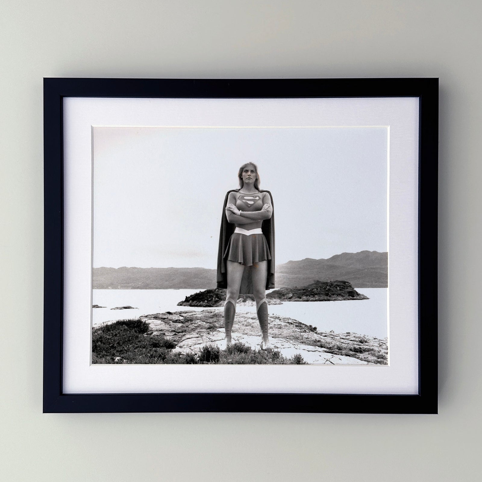Supergirl 1984 Publicity Film Movie Press Still Framed