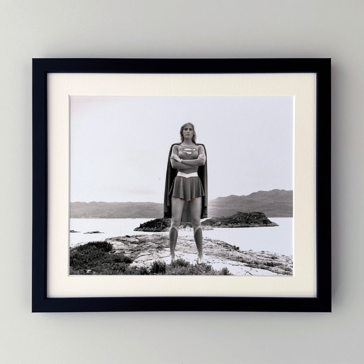 Supergirl 1984 Publicity Film Movie Press Still Framed