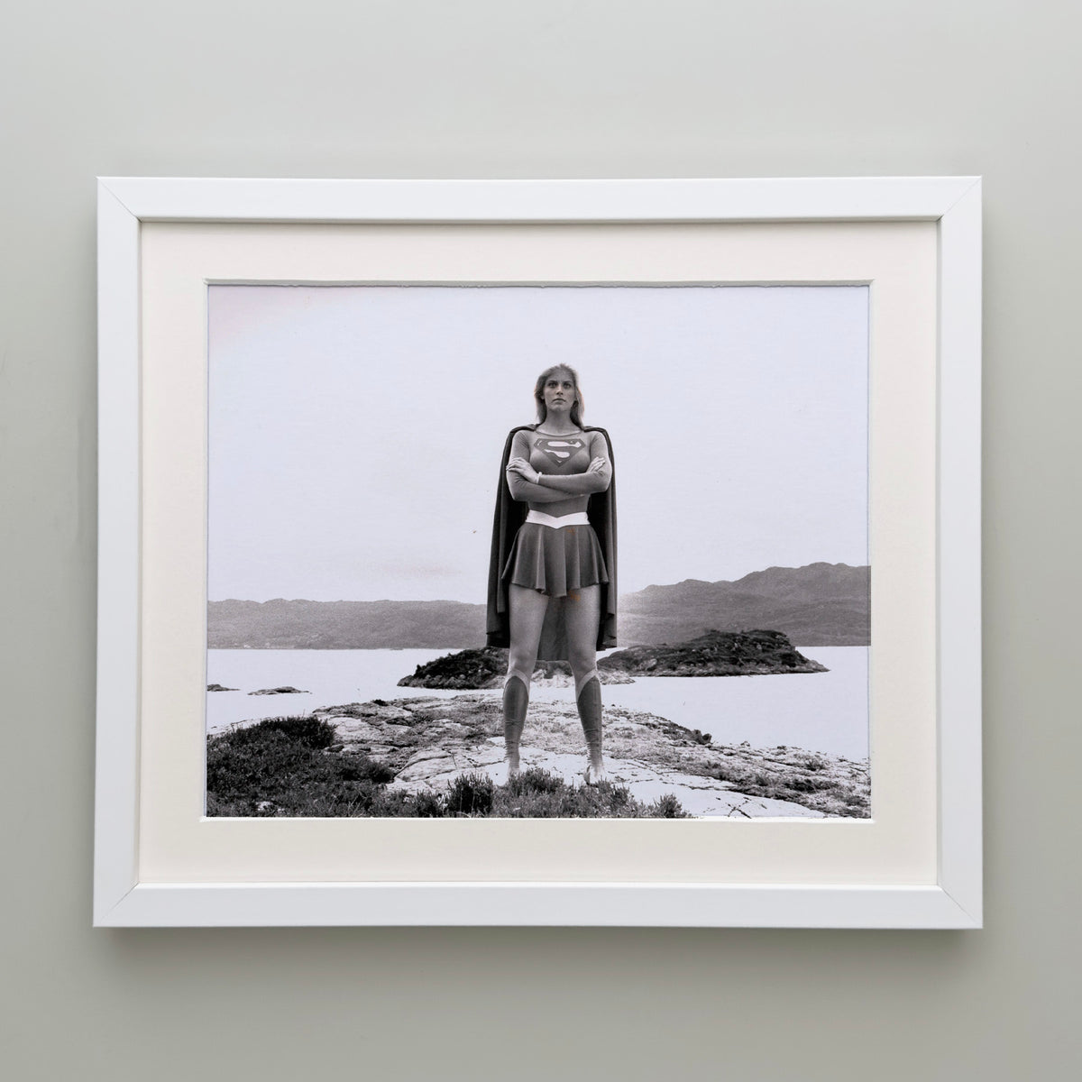 Supergirl 1984 Publicity Film Movie Press Still Framed