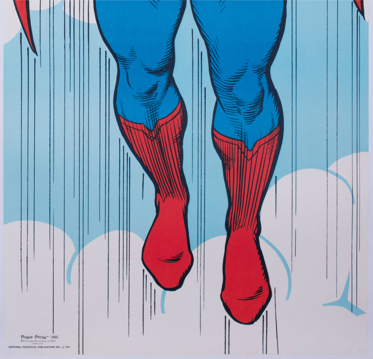 Superman 1971 Door Panel DC Prints US Special Poster, Swan and Anderson