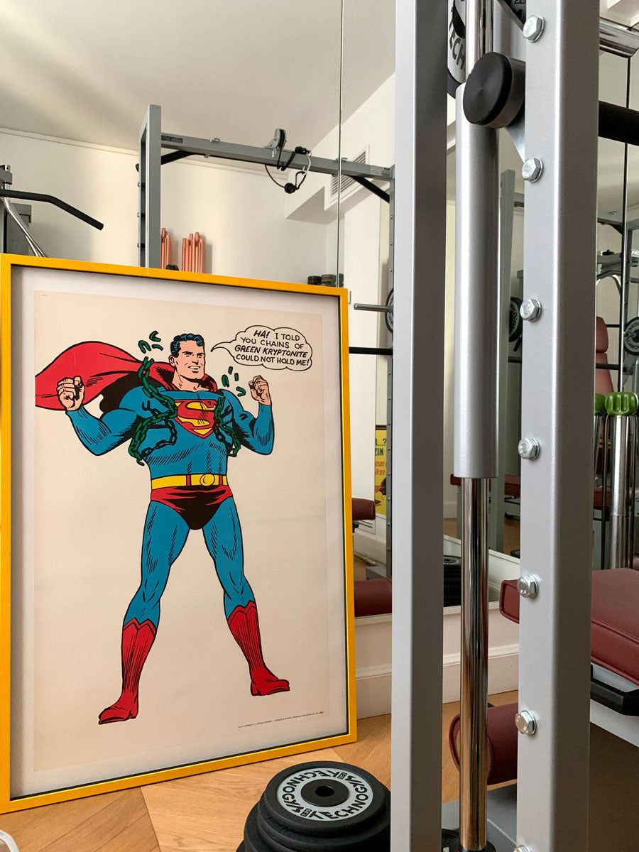 Original Vintage Superman Poster