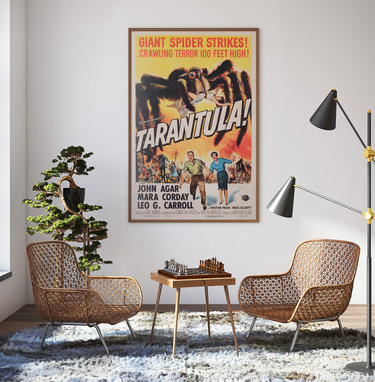 Tarantula 1955 US 1 Sheet Film Movie Poster, Reynold Brown