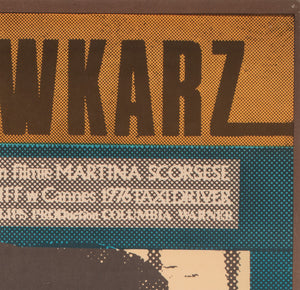 Taxi Driver 1978 Polish B1 Film Movie Poster, Andrzej Klimowski - detail