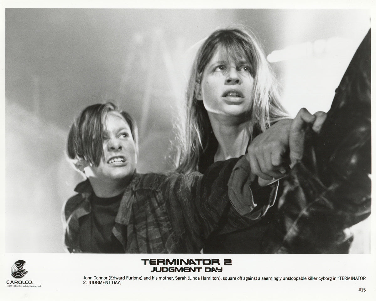 Terminator 2 Judgement Day 1991 Film Movie Press Publicity Still Framed