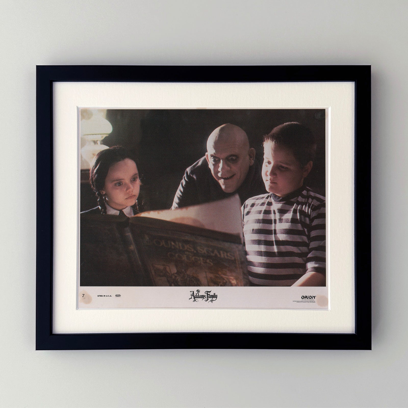 The Addams Family 1991 Publicity Film Movie Press Still Framed