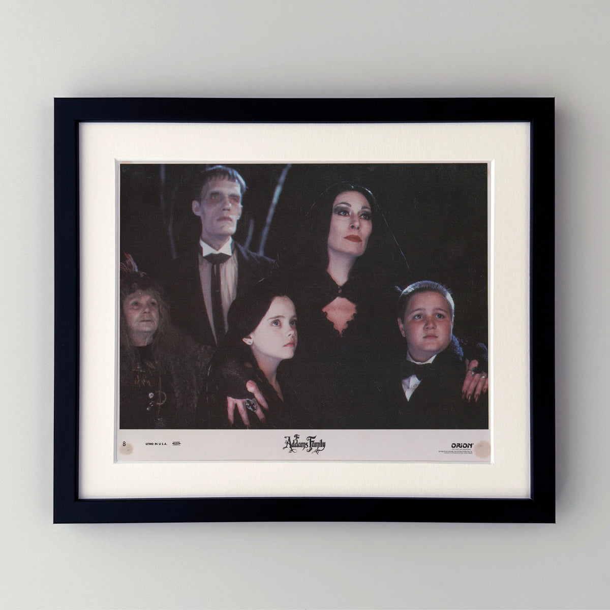 The Addams Family 1991 Publicity Film Movie Press Still Framed