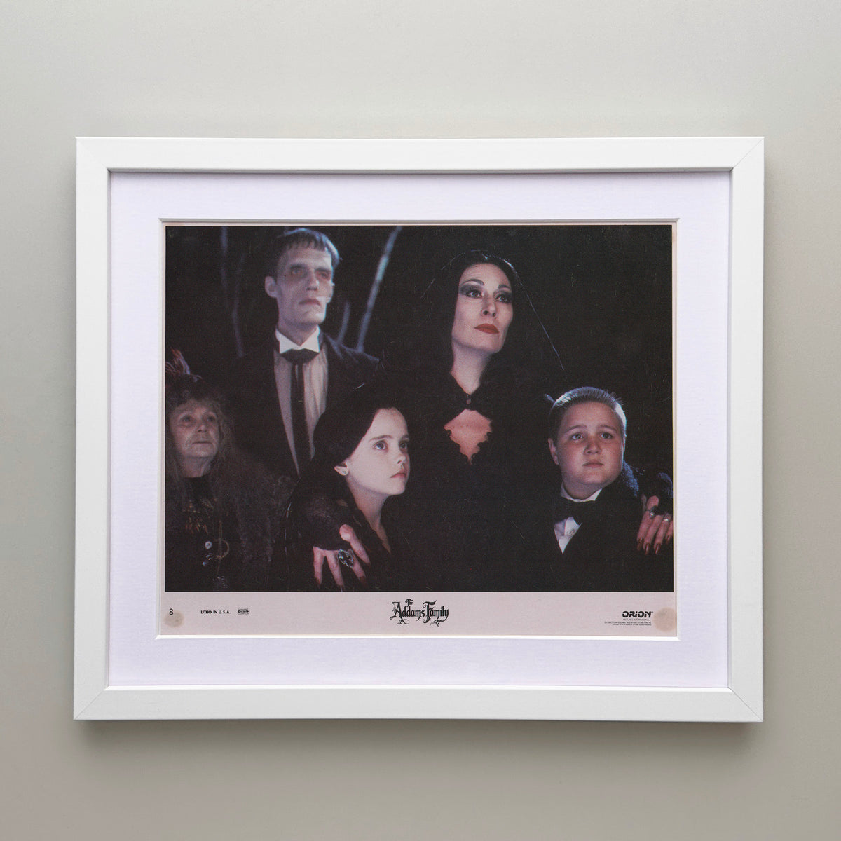 The Addams Family 1991 Publicity Film Movie Press Still Framed