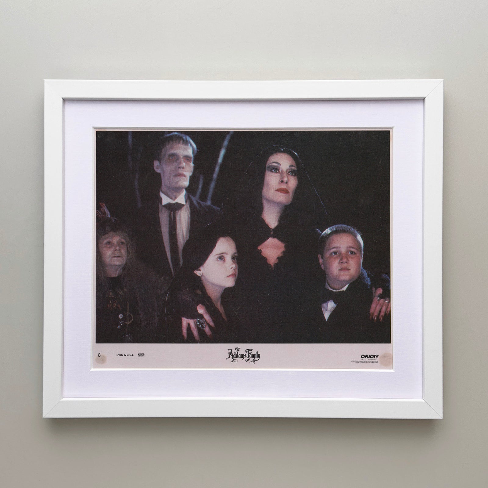 The Addams Family 1991 Publicity Film Movie Press Still Framed