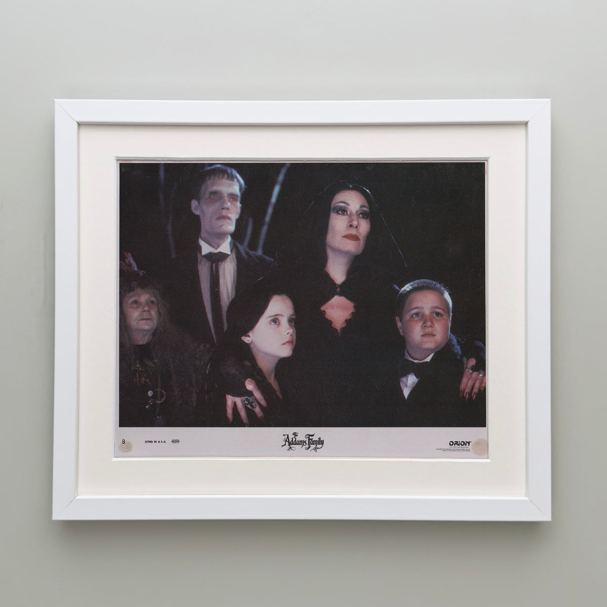 The Addams Family 1991 Publicity Film Movie Press Still Framed