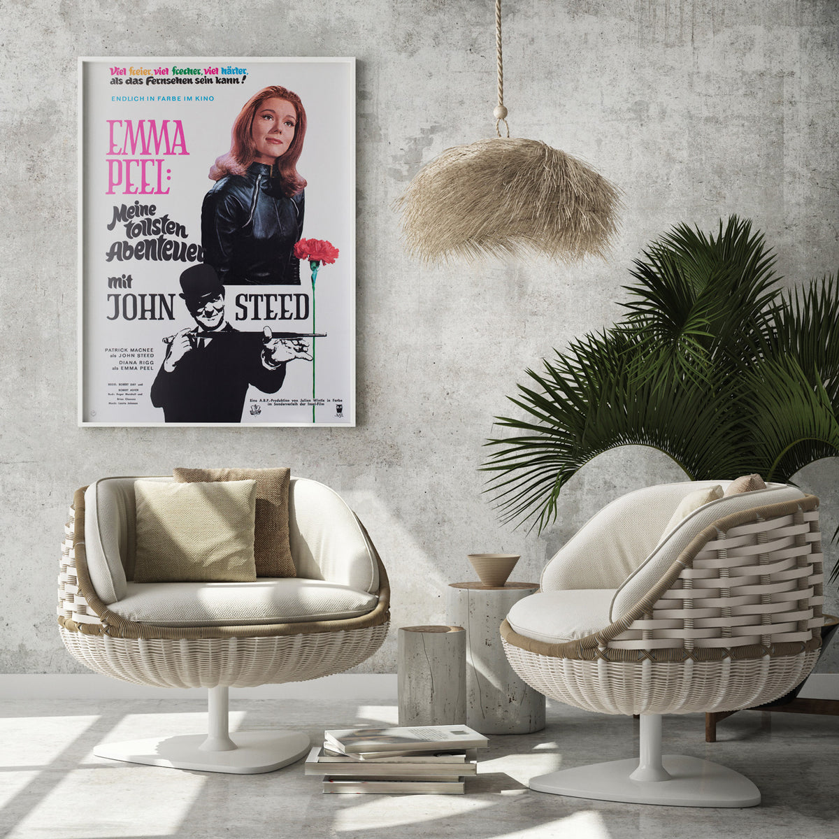 The Avengers 1968 German Film Movie Poster