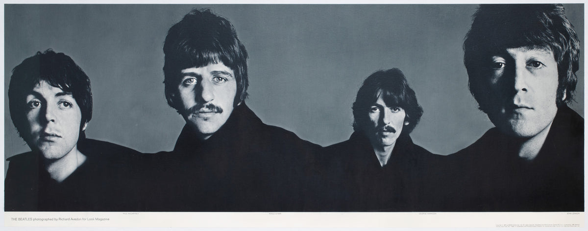 The Beatles 1967 Special Look Magazine Offset Lithographs Posters, Avedon