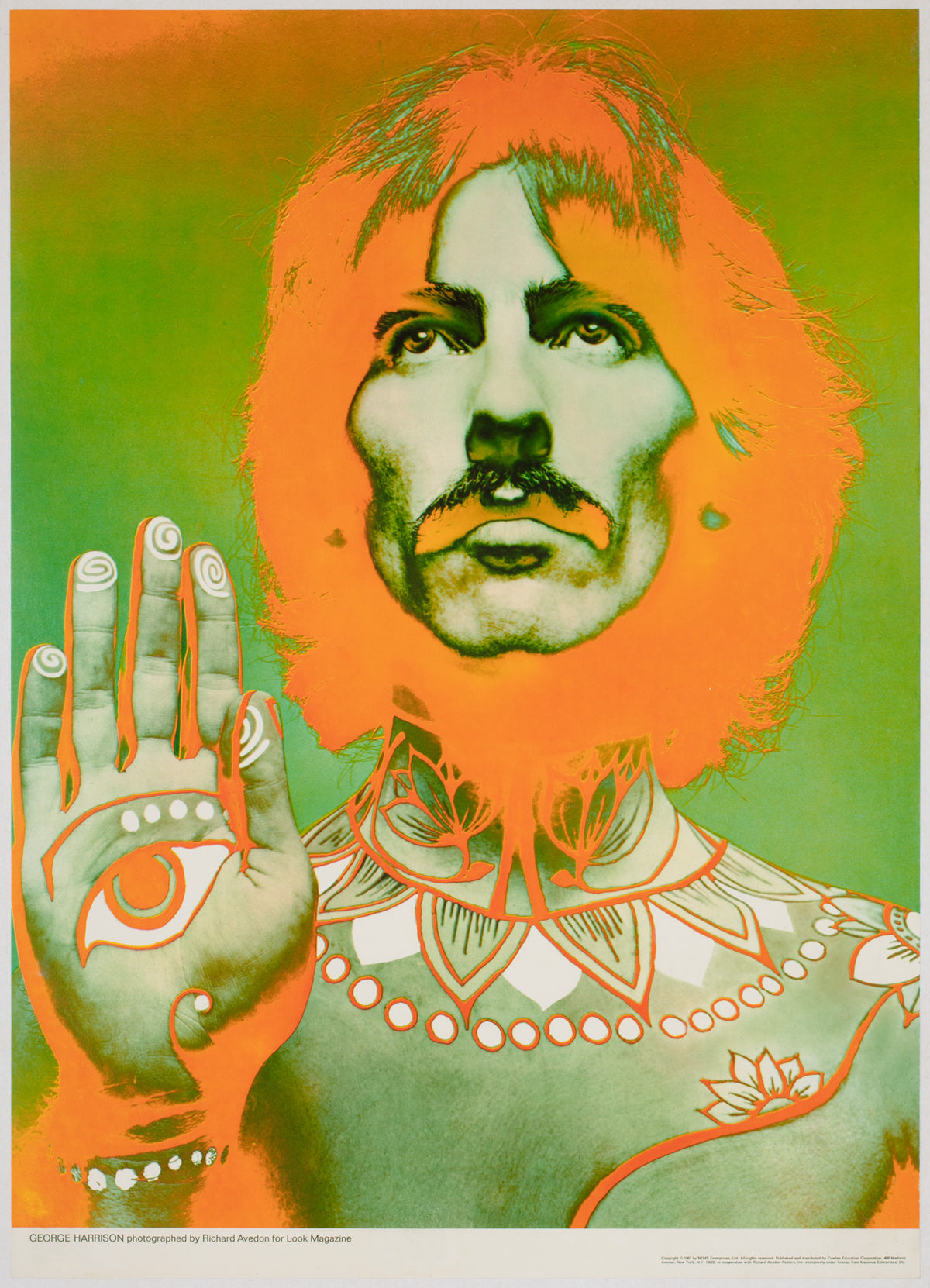 The Beatles 1967 Special Look Magazine Offset Lithographs Posters, Avedon