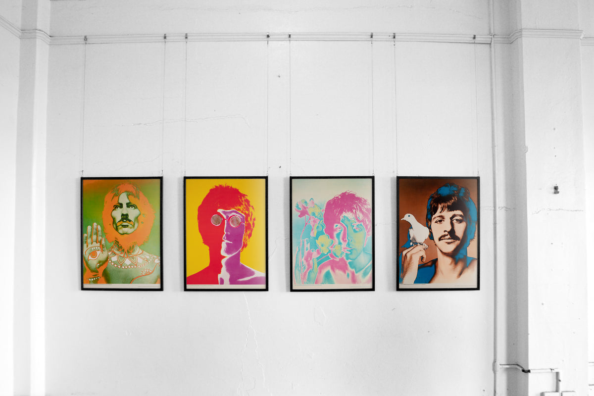 The Beatles 1967 Special Look Magazine Offset Lithographs Posters, Avedon