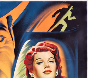 The Big Shot 1949 French Grande Film Movie Poster, Boris Grinsson - detail