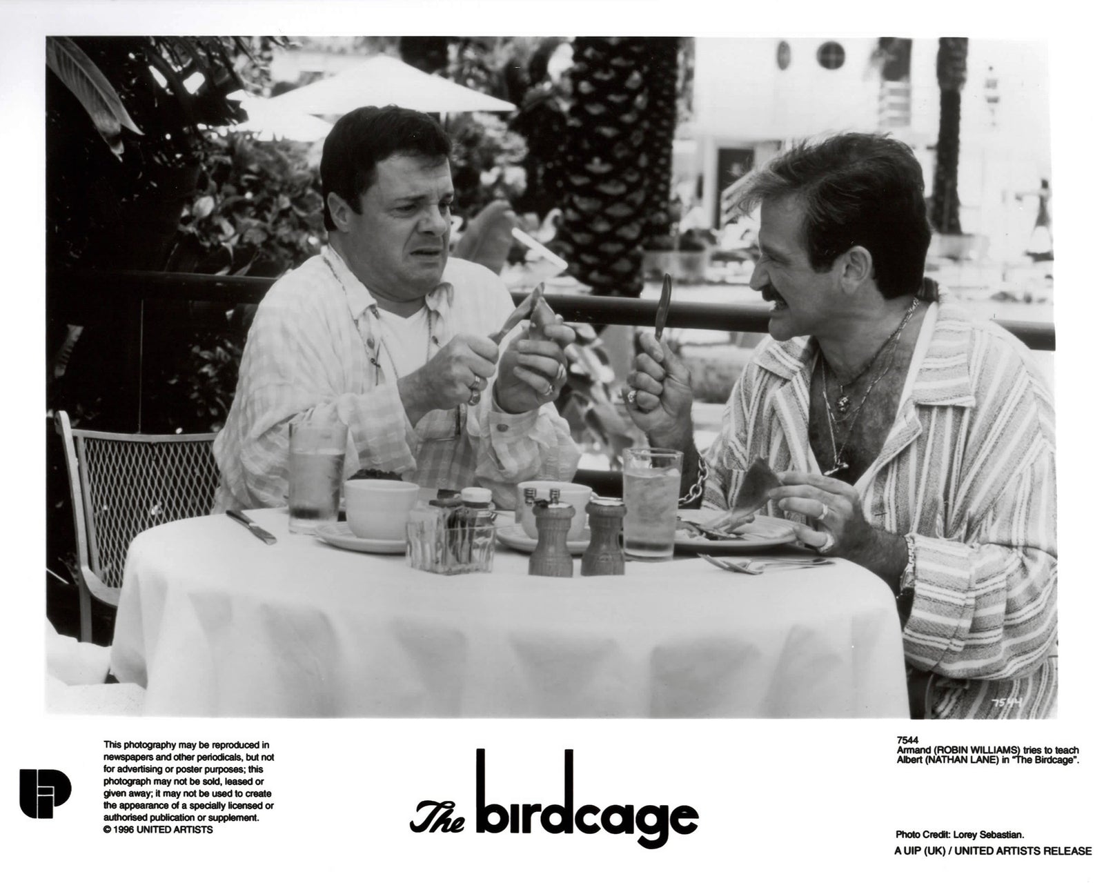 The Birdcage 1996 Publicity Film Movie Press Still Framed