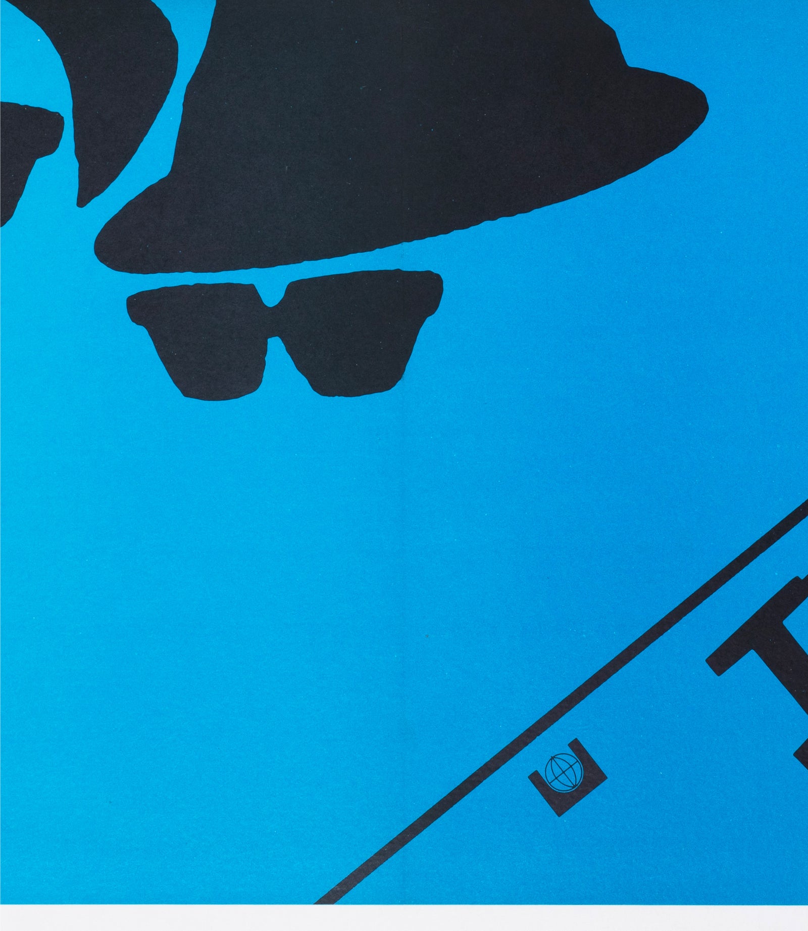 The Blues Brothers 1980 UK Quad Advance Film Poster - detail