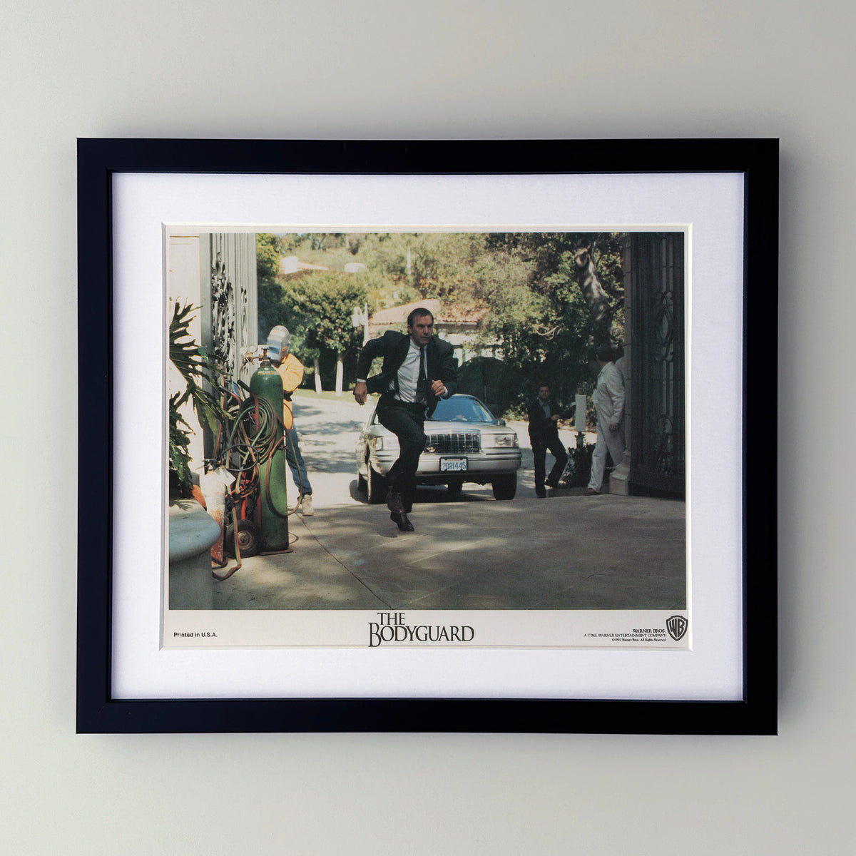 The Bodyguard 1992 Film Movie Lobby Card Framed