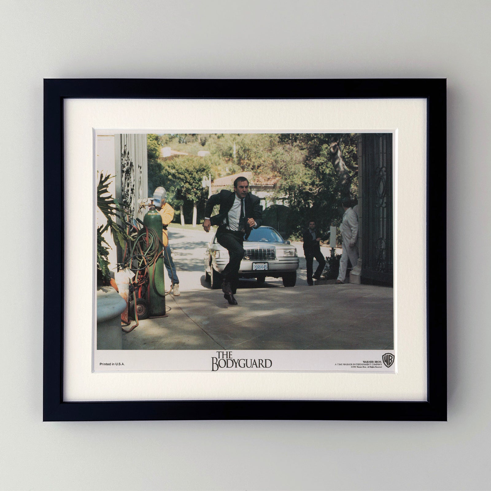 The Bodyguard 1992 Film Movie Lobby Card Framed