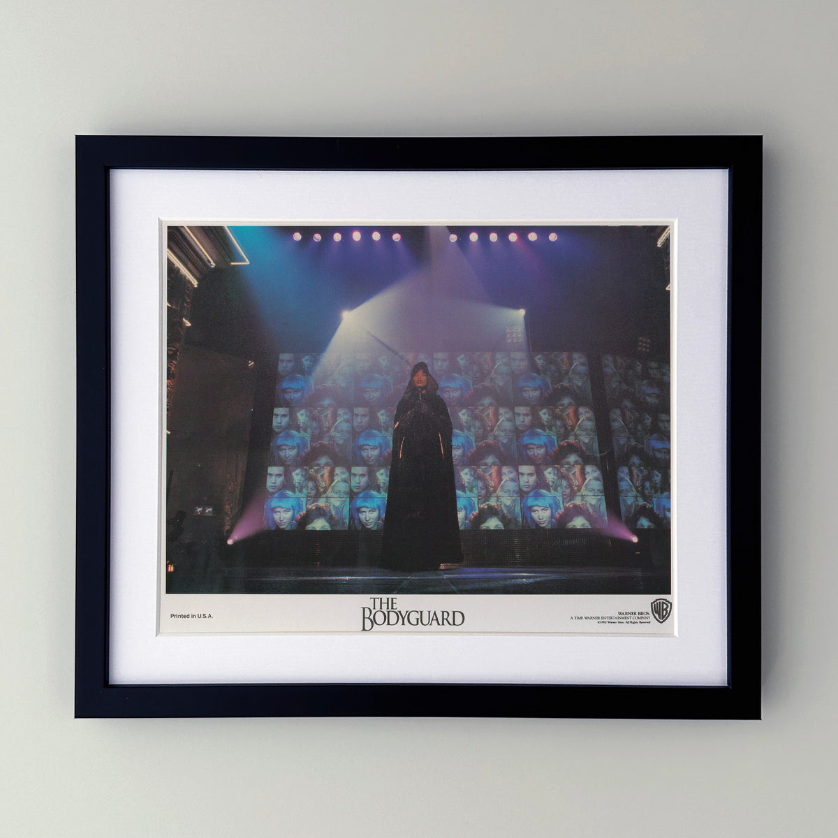 The Bodyguard 1992 Film Movie Lobby Card Framed
