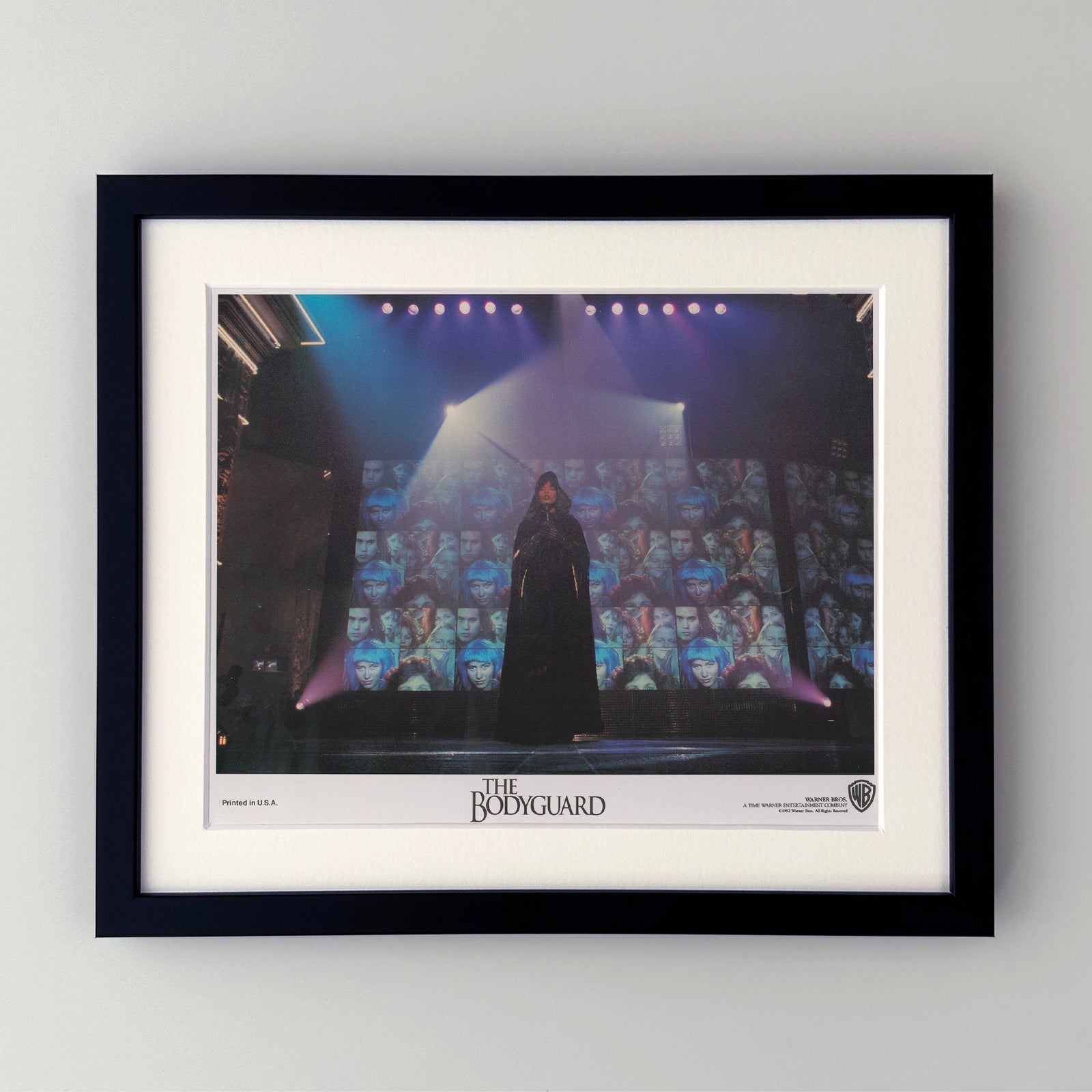 The Bodyguard 1992 Film Movie Lobby Card Framed