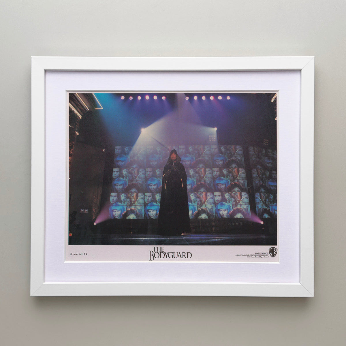 The Bodyguard 1992 Film Movie Lobby Card Framed