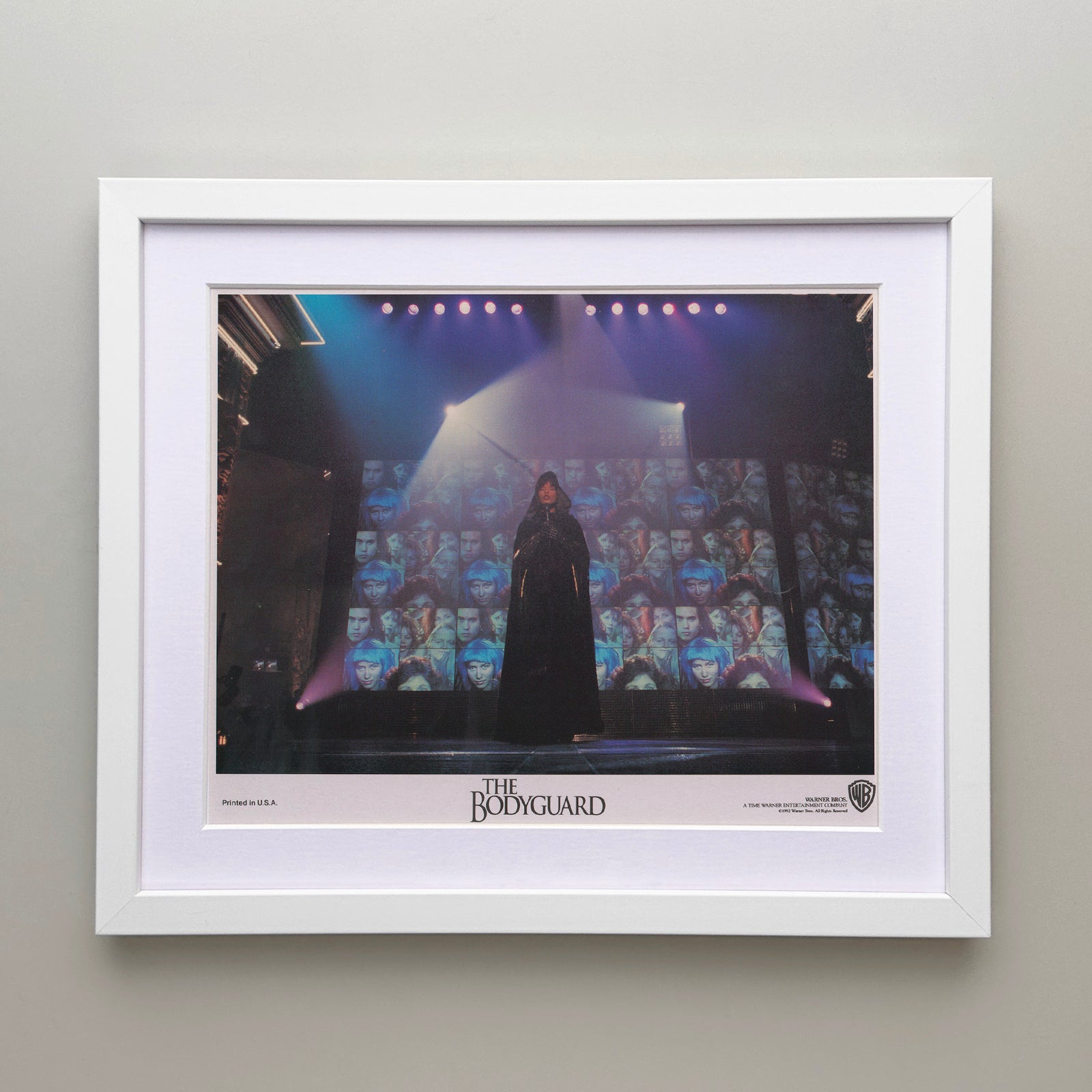 The Bodyguard 1992 Film Movie Lobby Card Framed