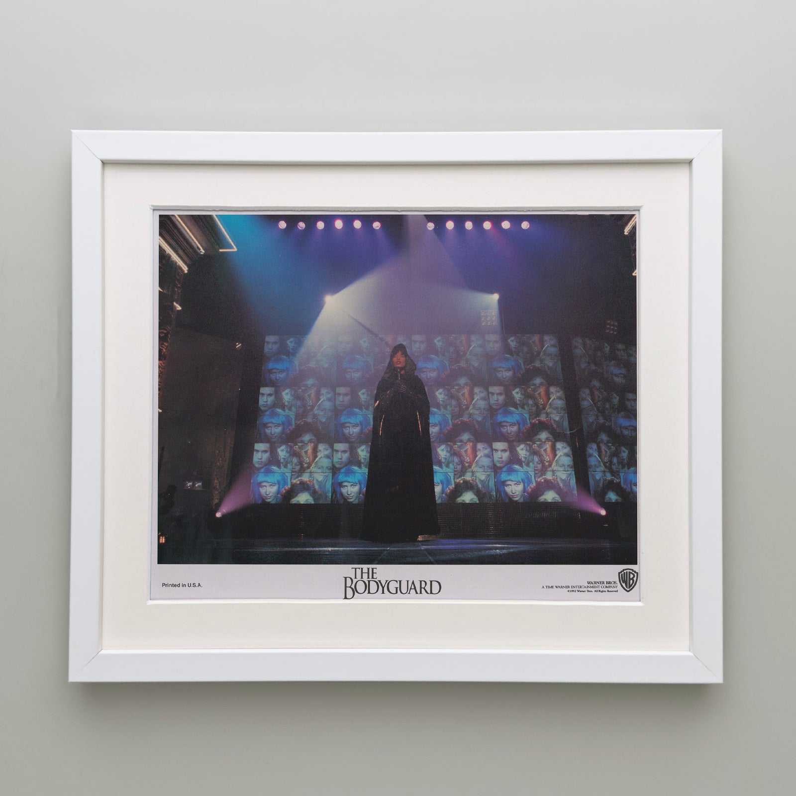 The Bodyguard 1992 Film Movie Lobby Card Framed