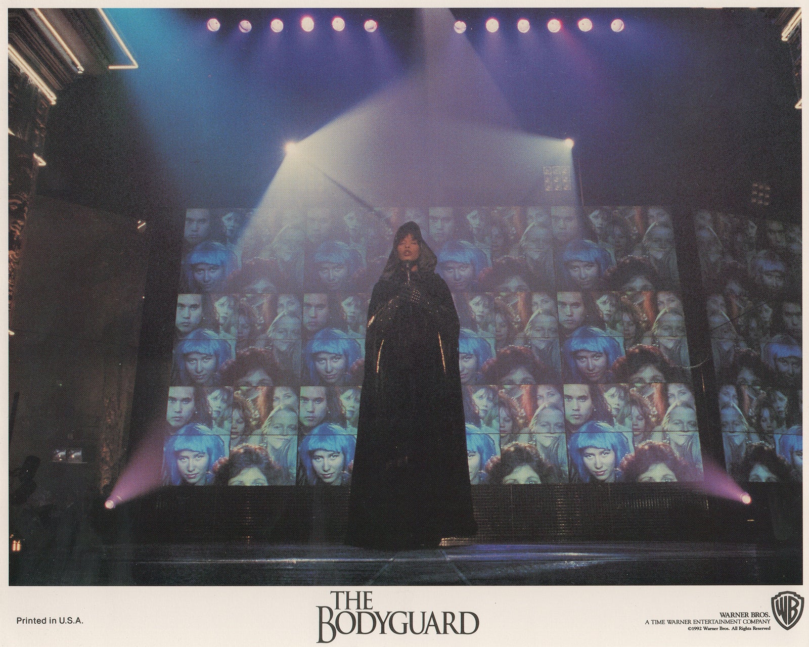 The Bodyguard 1992 Film Movie Lobby Card Framed