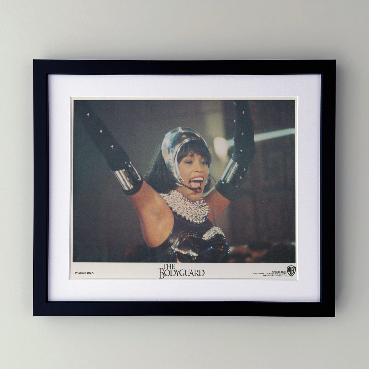 The Bodyguard 1992 Film Movie Lobby Card Framed
