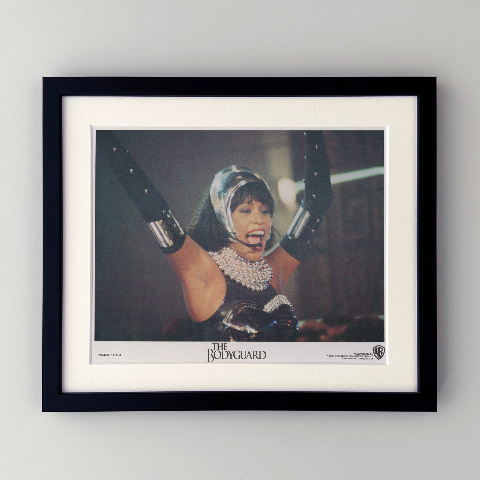 The Bodyguard 1992 Film Movie Lobby Card Framed