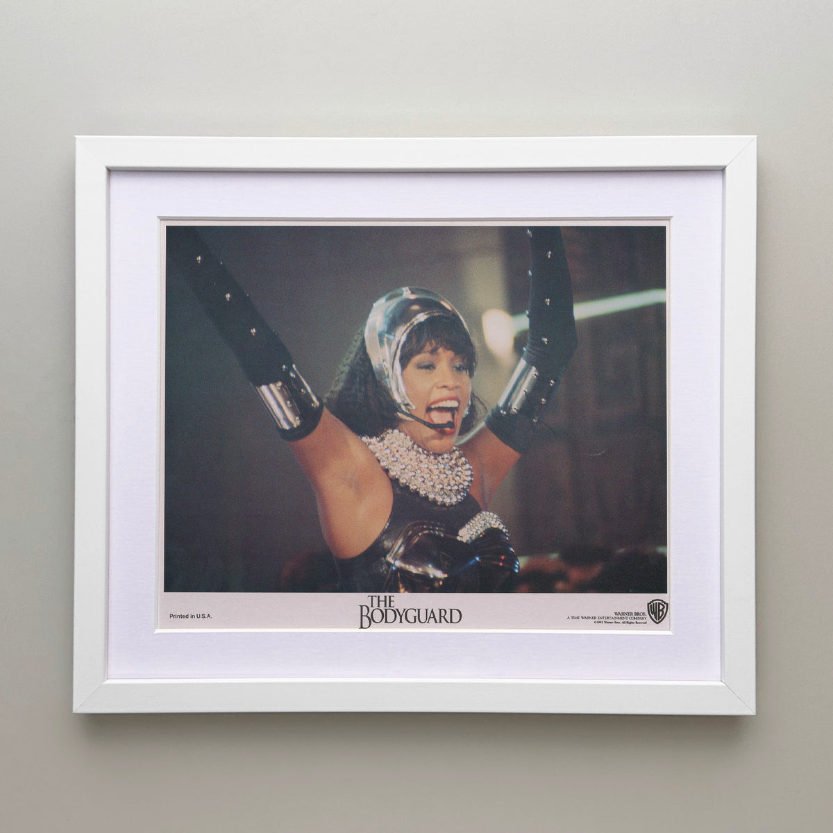 The Bodyguard 1992 Film Movie Lobby Card Framed