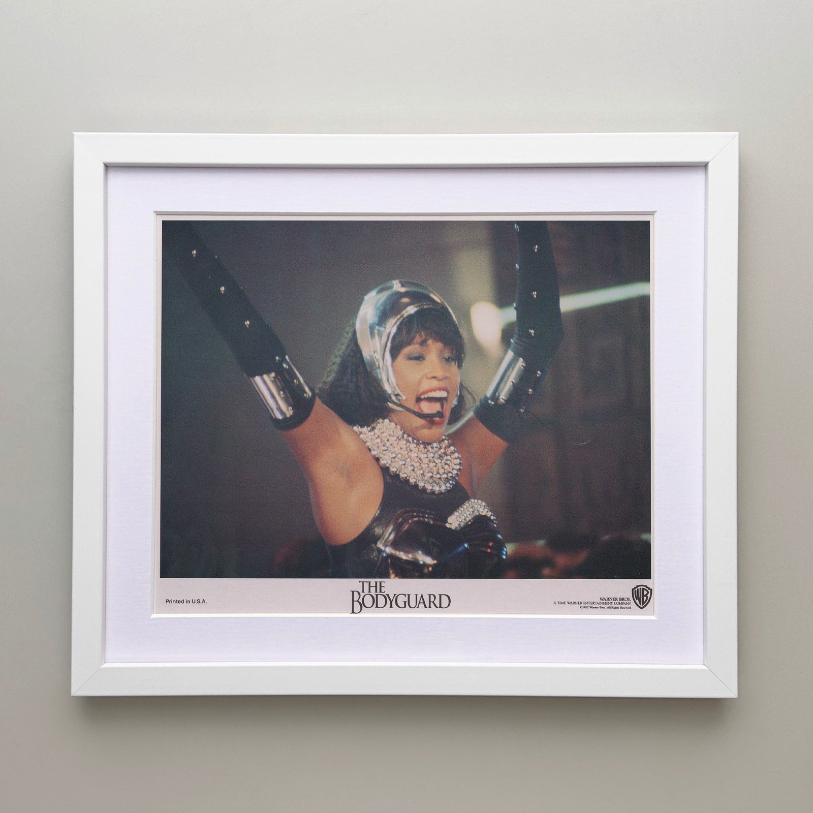 The Bodyguard 1992 Film Movie Lobby Card Framed