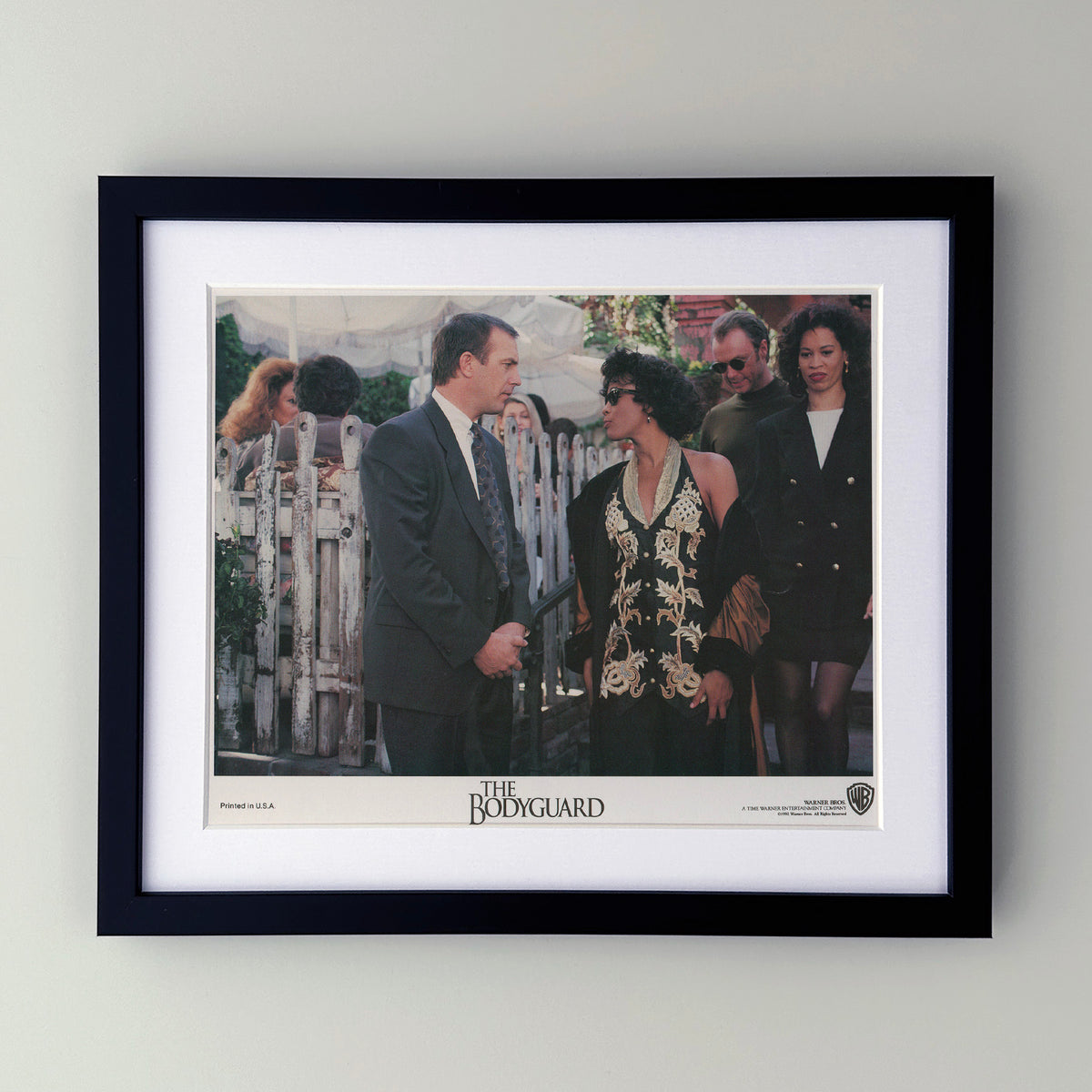 The Bodyguard 1992 Film Movie Lobby Card Framed