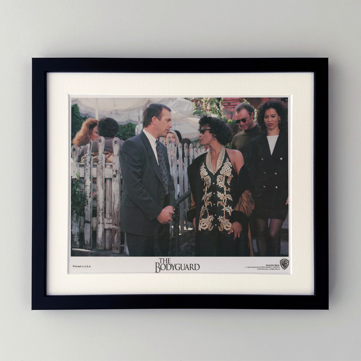 The Bodyguard 1992 Film Movie Lobby Card Framed
