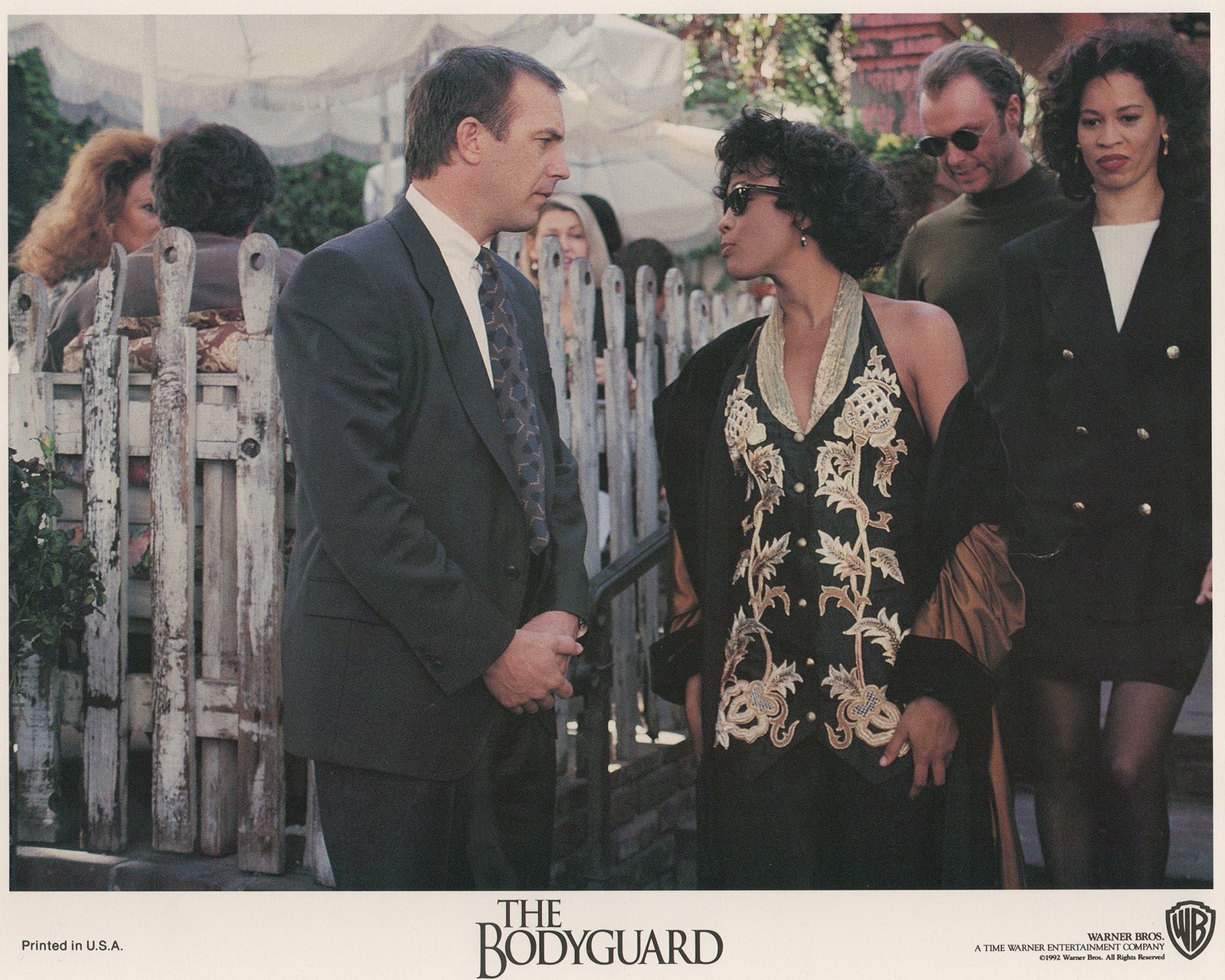 The Bodyguard 1992 Film Movie Lobby Card Framed