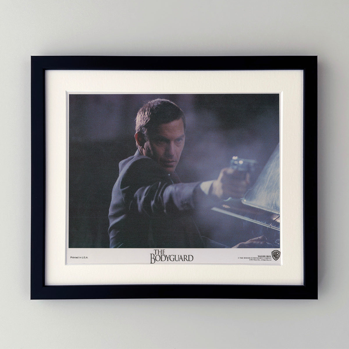 The Bodyguard 1992 Film Movie Lobby Card Framed