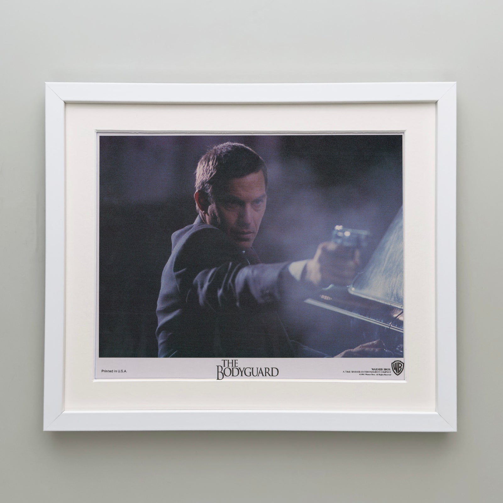 The Bodyguard 1992 Film Movie Lobby Card Framed