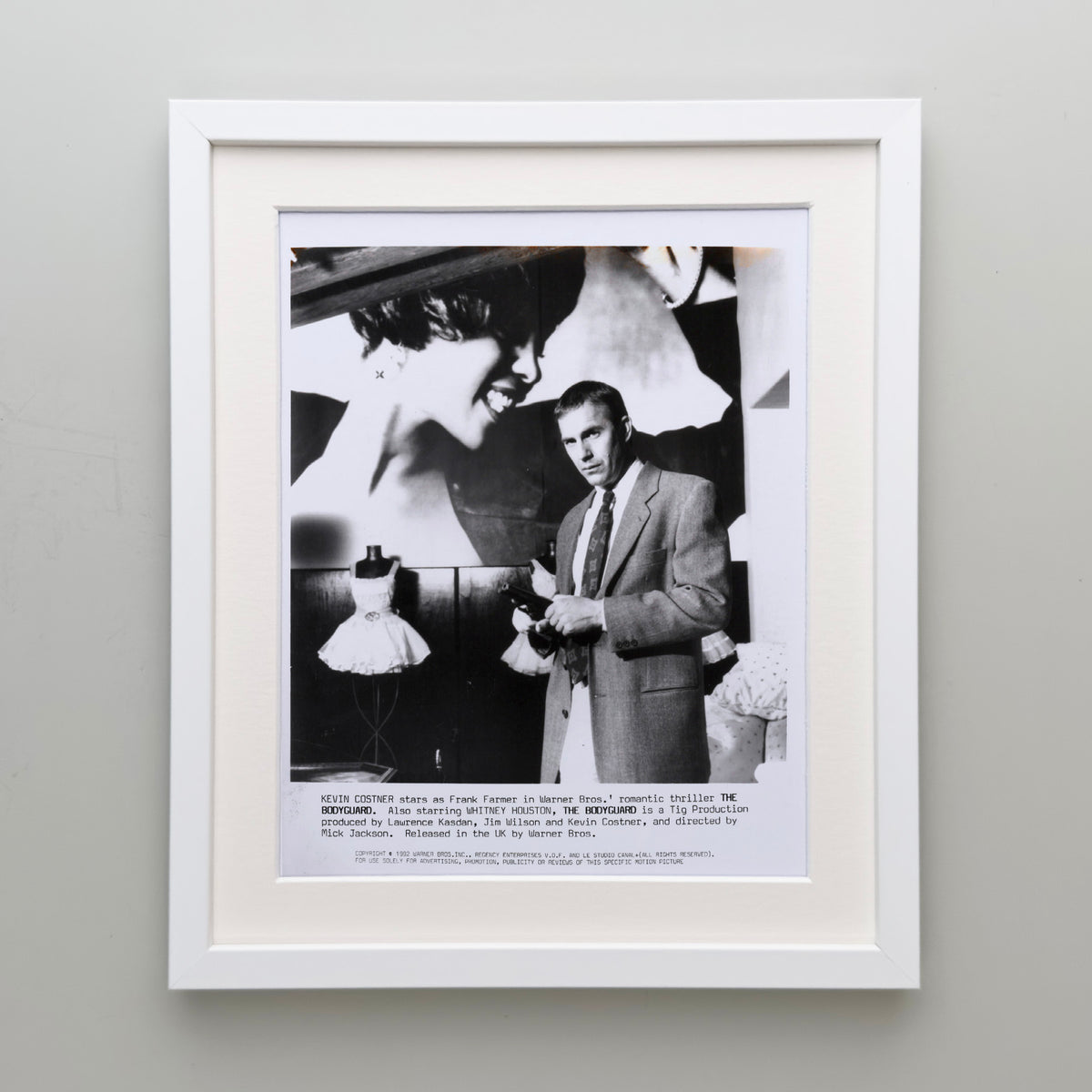 The Bodyguard 1992 Publicity Film Movie Press Still Framed