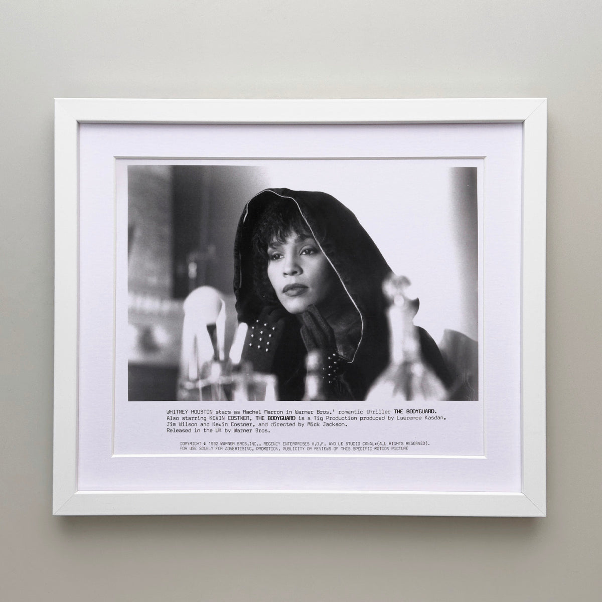 The Bodyguard 1992 Publicity Film Movie Press Still Framed