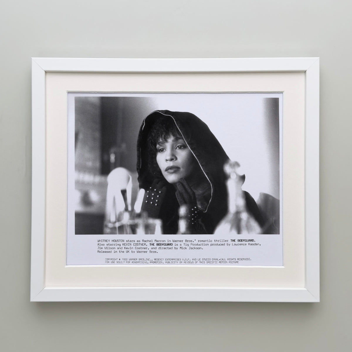 The Bodyguard 1992 Publicity Film Movie Press Still Framed