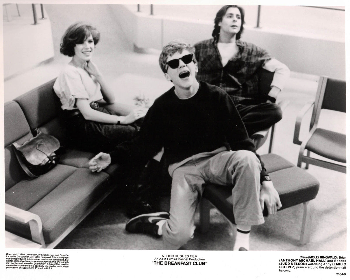 The Breakfast Club 1985 Publicity Film Movie Press Still Framed