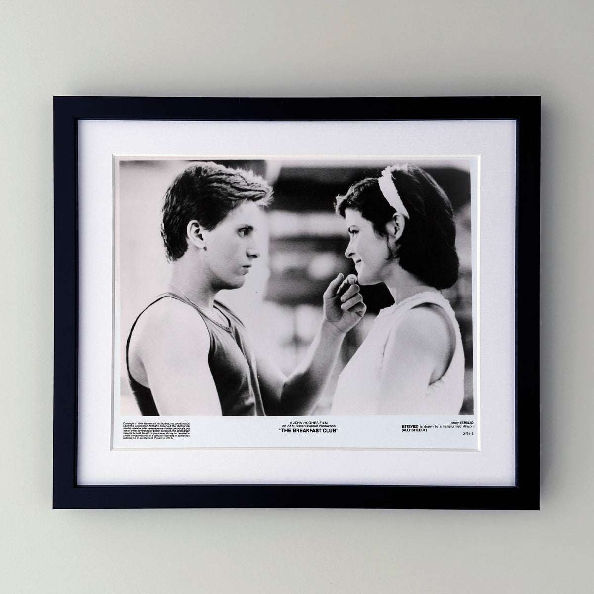 The Breakfast Club 1985 Publicity Film Movie Press Still Framed