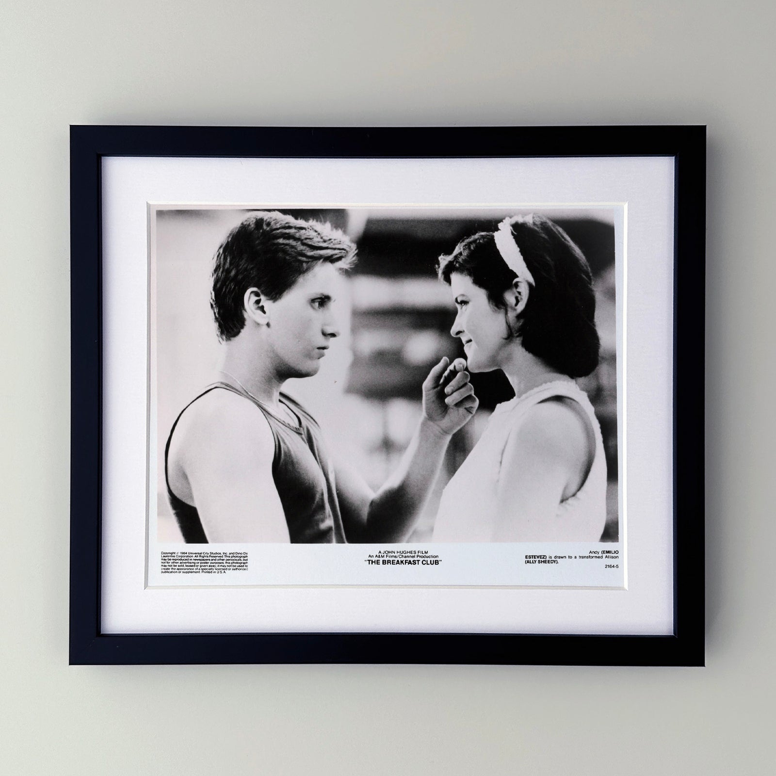 The Breakfast Club 1985 Publicity Film Movie Press Still Framed