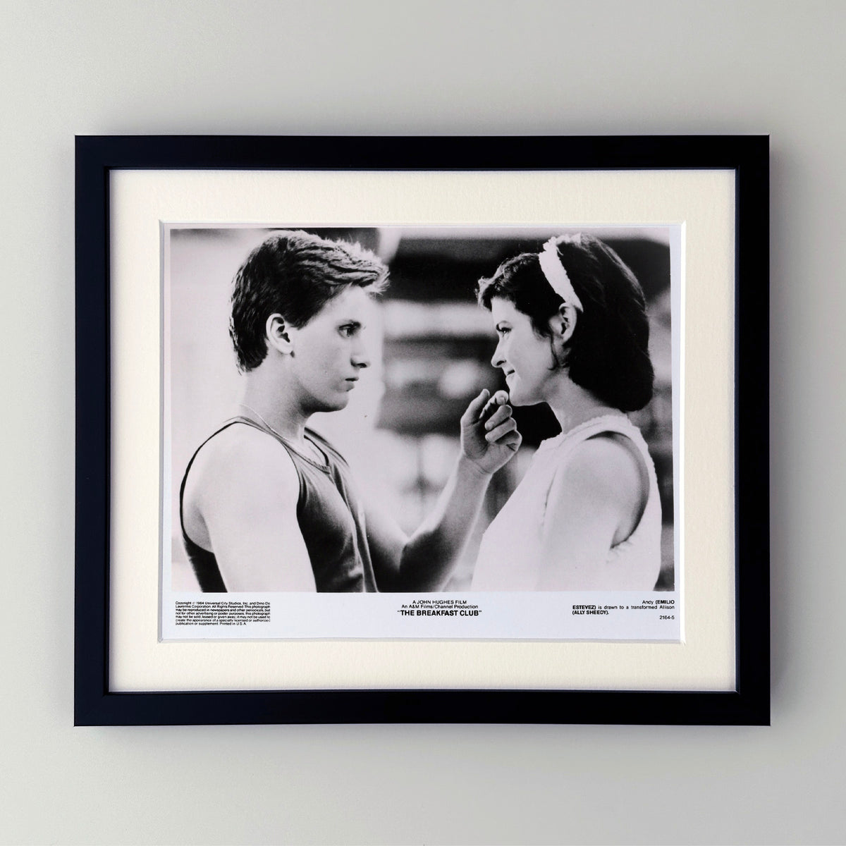 The Breakfast Club 1985 Publicity Film Movie Press Still Framed