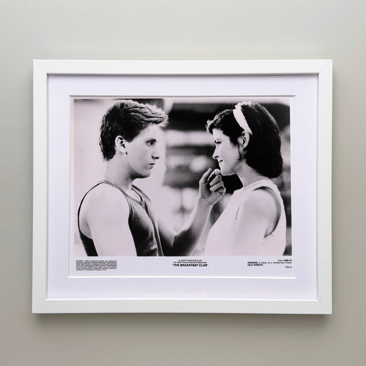 The Breakfast Club 1985 Publicity Film Movie Press Still Framed