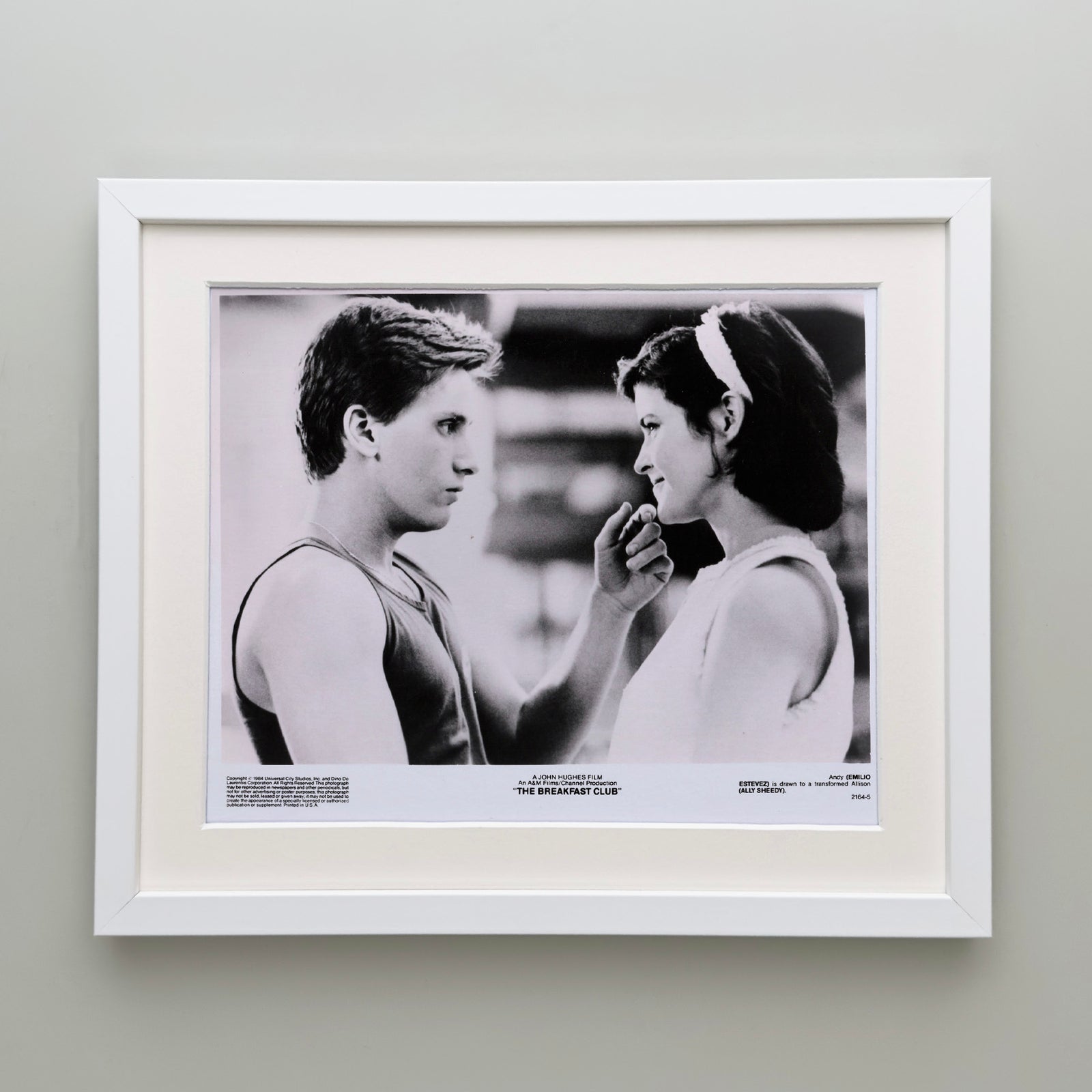 The Breakfast Club 1985 Publicity Film Movie Press Still Framed